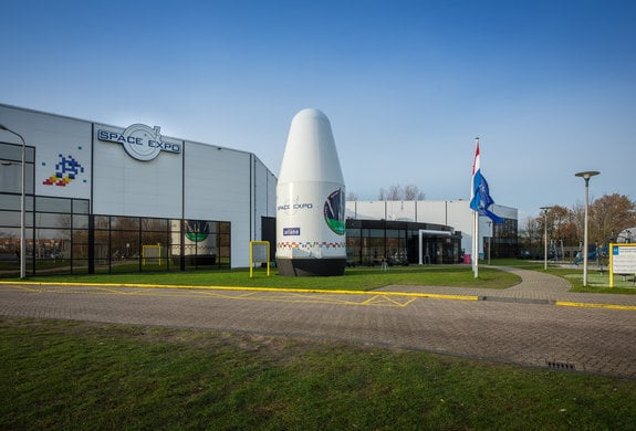 Aankomst space expo